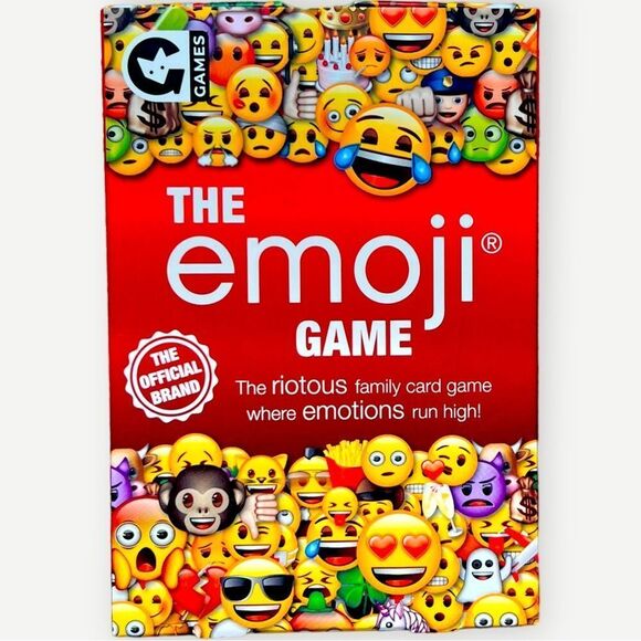 The Emoji Game The Riotous Family Card Game by Ginger Fox. 3+ Players. - Picture 1 of 5